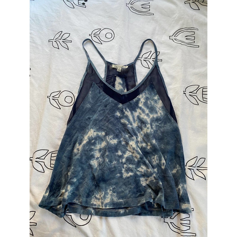 Lucca Couture Tie-Dye Blouse Tank